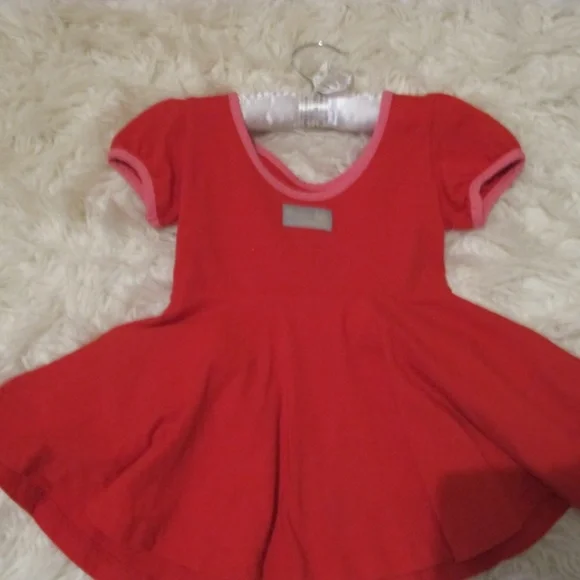 Eleanor Rose Red & Pink Bow Girls Top shirt Size : 4-5 red EUC - Picture 3 of 4
